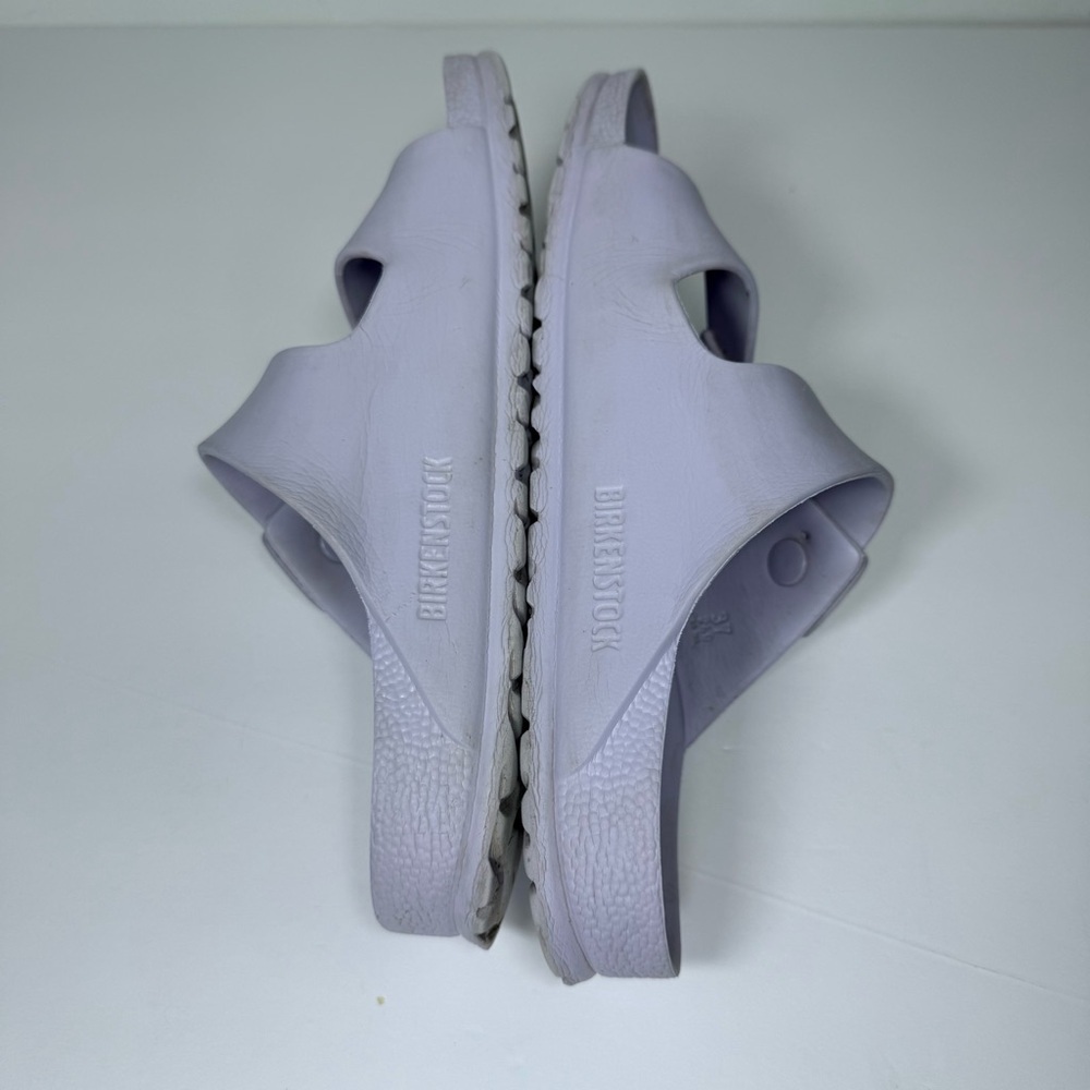 Birkenstock Arizona EVA Sandals Purple Fog Lavender Slides Women’s Size 6/7 - Picture 6 of 9